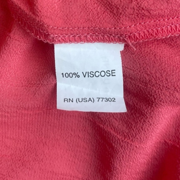 Zara Woman Pink Coral Sleeveless Ruffle Hem Blouse Top - Small - Picture 9 of 11